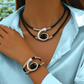 🔥Heißer Verkauf 50% Rabatt✨🐌 #DurableBohoJewelry #AcrylicStoneSet" #DurableBohoJewelry #AcrylicStoneSet"Vintage Boho Halskette & Armband Set