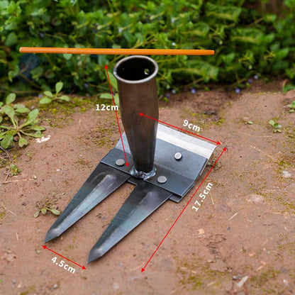 Heavy-Duty Stahl Garten Unkraut Harke